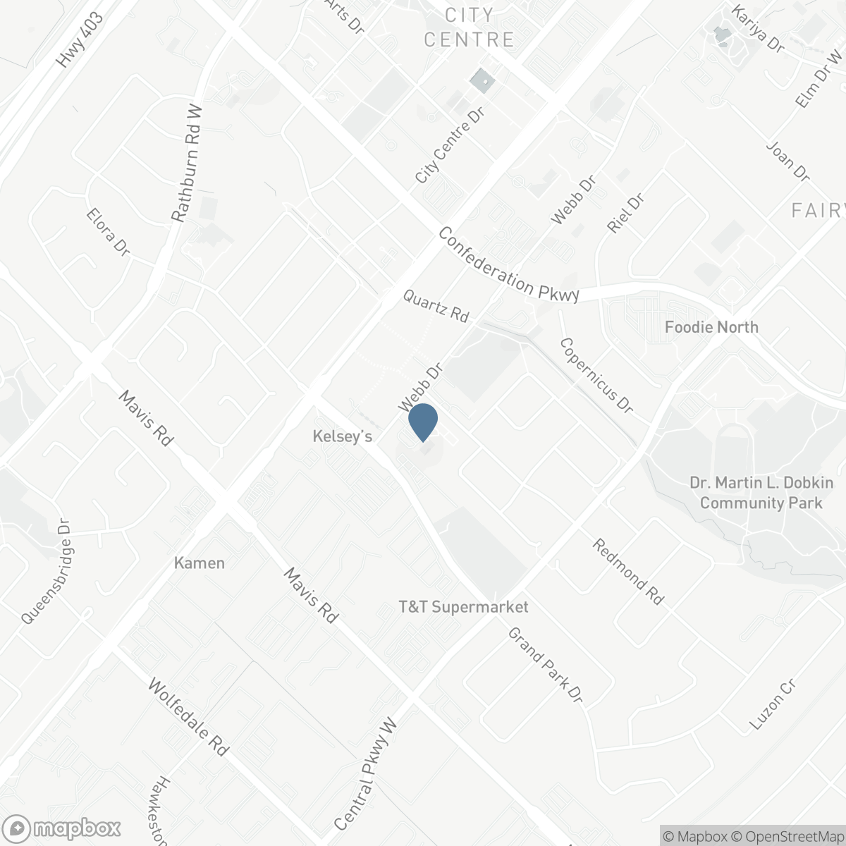 1409 - 550 WEBB DRIVE, Mississauga, Ontario L5B 3Y4